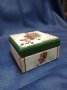 Дървена кутия за бижута с цветя - ръчно изработена, снимка 3