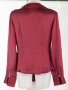 Стилна дамска блуза в бордо марка Lisa Moretti, снимка 3