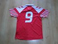 футболна тениска denmark hummel vintage екип оригинална спорт мъжка M, снимка 2