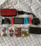 Nintendo Switch + допълнителени контролери + игри + аксесоари, снимка 1