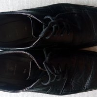 Официални мъжки кожени обувки Clarks Cushion Cell, снимка 1 - Официални обувки - 37220073