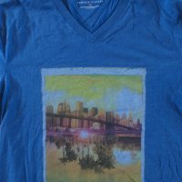 tommy hilfiger - страхотна мъжка тениска, снимка 1 - Тениски - 33840070