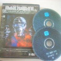 Iron Maiden - Visions of the beast. The complete video history - комплект от два матрични DVD диска, снимка 1 - DVD дискове - 35241353