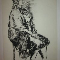 Картина суха игла, Доротея Димчева, 1995г., снимка 2 - Картини - 35278552