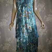 Patricia Suzzi- M,L- 100%Естествена коприна -италианска рокля  + туника  , снимка 1 - Рокли - 40759554
