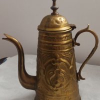 Стар голям бронзов чайник, снимка 2 - Други ценни предмети - 39411277