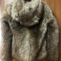 Zara палто изкуствен косъм, снимка 3 - Палта, манта - 44518592