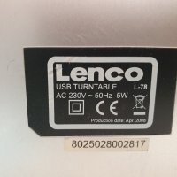 Lenco L78 USB turnable, снимка 8 - Грамофони - 42133427