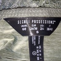 Secret Possesion S- Луксозни бикини в пастелнозелено , снимка 4 - Бельо - 37078904