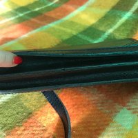 Дамска италианска малка черна чанта естествена кожа дълга дръжка, снимка 12 - Чанти - 34944261
