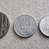 Монети. Молдова. 10 , 25 бани и 1 лея.  3 бр, снимка 3 - Нумизматика и бонистика - 42425247