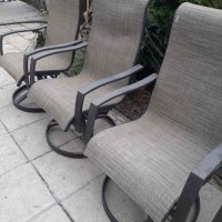 Градински въртящи столове, снимка 3 - Градински мебели, декорация  - 39104627