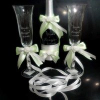 Гравирани сватбени чаши , снимка 3 - Декорация - 29399170