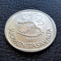Монета 1 маркка 1981 г. Финландия- красива !, снимка 3 - Нумизматика и бонистика - 42478495