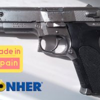 Метален полицейски пистолет GONHER №45 Made in Spain, снимка 1 - Колекции - 44495050