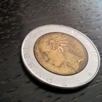 Монета - Италия - 500 лири | 1986г., снимка 2 - Нумизматика и бонистика - 31980671