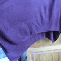 Тънък вишнев пуловер НМ, снимка 2 - Блузи с дълъг ръкав и пуловери - 36805877