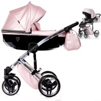 Бебешка количка Junama FLUO LINE 2в1, 3в1 НОВА, снимка 5 - Детски колички - 42303237