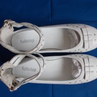 Балетки кожени бели № 37, снимка 3 - Детски обувки - 40610901