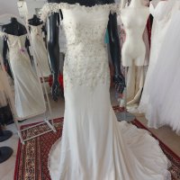 луксозна сватбена булчинска рокля, снимка 3 - Сватбени рокли - 37697596