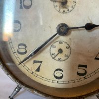 Красив стар часовник с камбанка, снимка 3 - Антикварни и старинни предмети - 44215314