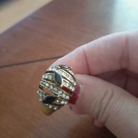 Старинен дамски пръстен, снимка 1 - Пръстени - 29444825
