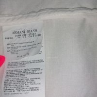 Armani Jeans бяло ленено сако, снимка 6 - Сака - 42065375