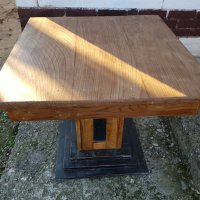 Стара маса направена от бряст, снимка 1 - Антикварни и старинни предмети - 35458046
