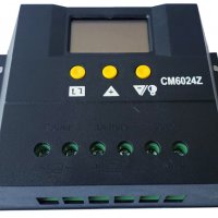 60A 12/24V Соларен заряден контролер CM6024Z LCD - ГАРАНЦИЯ! БЕЗПЛАТНА ДОСТАВКА! Фактура, снимка 3 - Друга електроника - 37351137