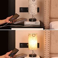 Нова Сензорна нощна настолна лампа с USB порта за зареждане + крушка, снимка 5 - Настолни лампи - 40095621