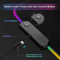 Нова голяма XXL RGB многоцветна Подложка за игри + безжична мишка, снимка 2 - Клавиатури и мишки - 37124280