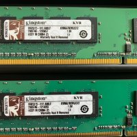 Памет Kingston 1GB (KIT 2x512MB), CL3, снимка 4 - RAM памет - 42365649