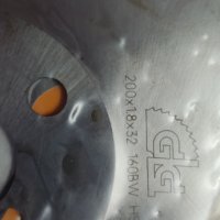 HSS циркуляри ф200мм за тънки метални профили, снимка 3 - Други машини и части - 38373717
