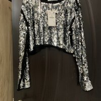 Блуза зара, снимка 2 - Блузи с дълъг ръкав и пуловери - 35482552