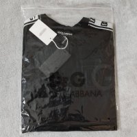 Dolce Gabbana мъжка тениска блуза фланелка памук 100% уникална , снимка 9 - Тениски - 40353249