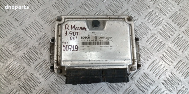 Компютър Renault Megane 1.9DTi 2001г. 0281010442 8200141954 , снимка 1