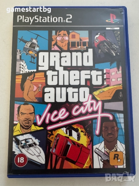 Grand Theft Auto Vice city за PS2, снимка 1