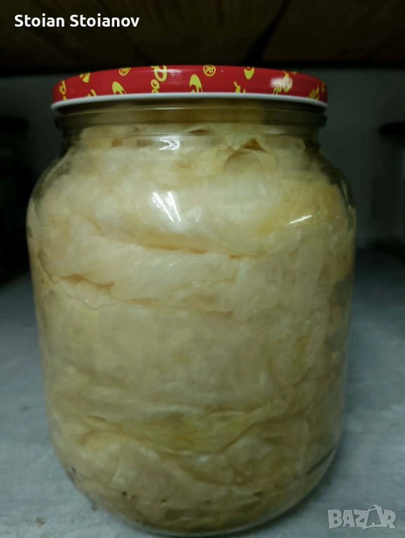 Кисело зеле в буркан, снимка 1