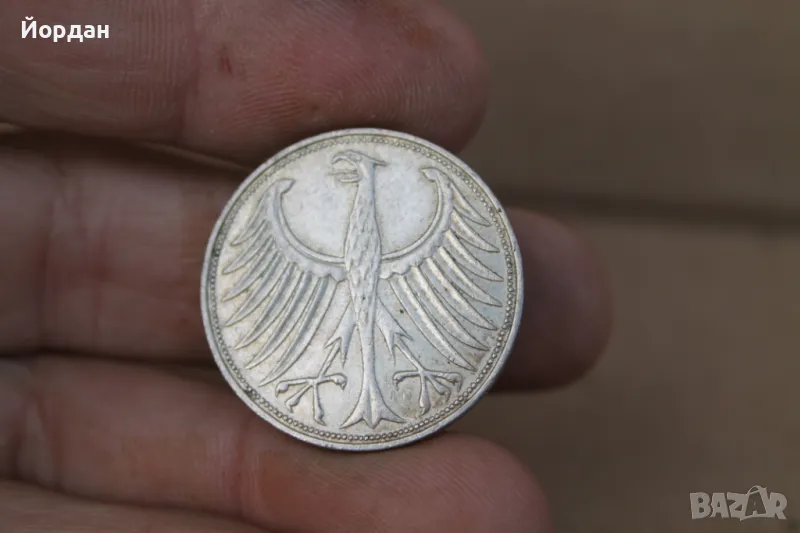 Монета ''Deutsche mark'' 1970-та година, снимка 1