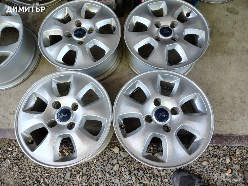 4бр.АЛУМИНИЕВИ ДЖАНТИ 14ки за FORD 4x108 5.5x14 et32.5, снимка 1