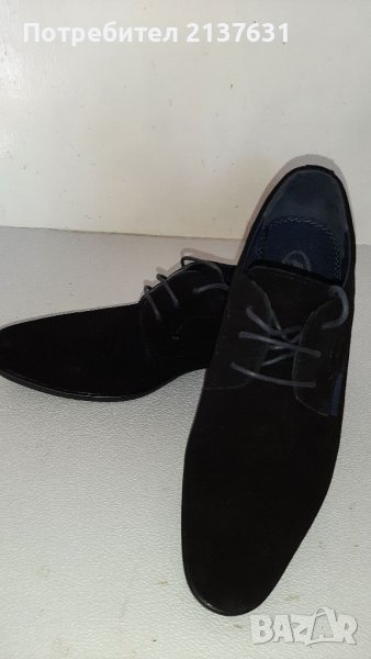 НОВИ  ! МЪЖКИ ВЕЛУРЕНИ ОБУВКИ  АМ - N 40, снимка 1