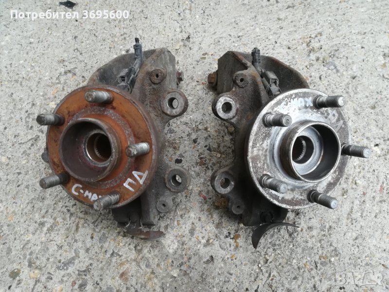 Ford Focus MK2 C-max Форд Фокус МК2 Ц-макс предни шенкели главини супорт главина, снимка 1