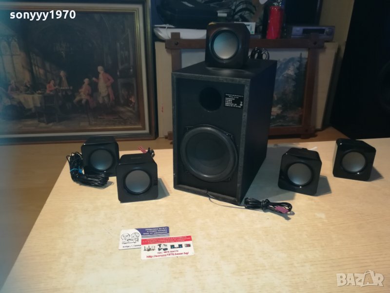 philips subwoofer+5 speakers 1612202051, снимка 1