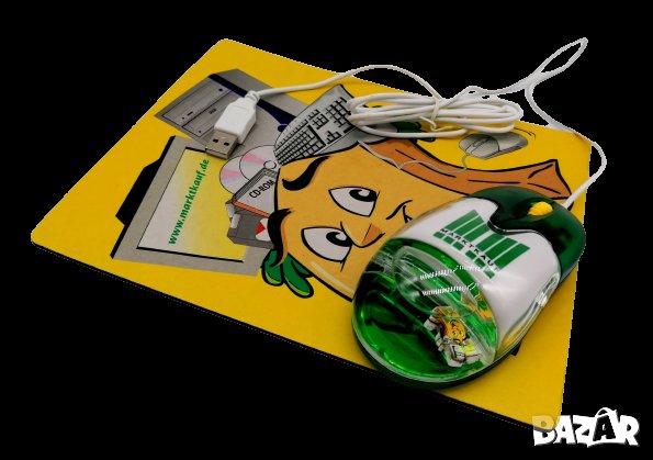 Комплект мишка за PC с подложка 90066, снимка 1