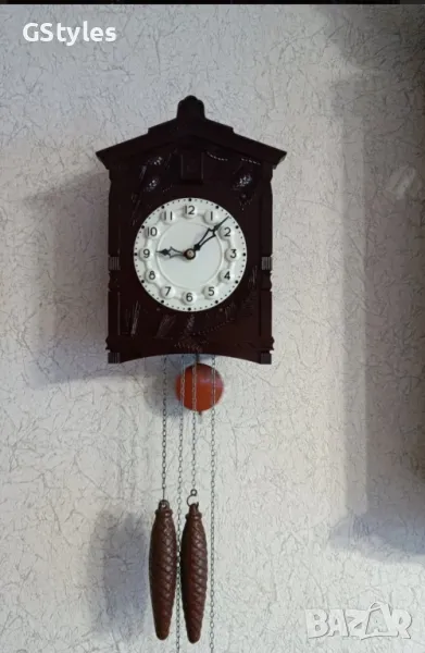 часовник с кукувица маяк- работещ , снимка 1