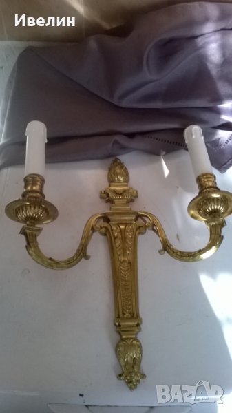  барокови аплика от бронз, снимка 1