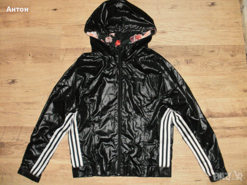 ADIDAS оригинално дамско тънко яке 38, снимка 1