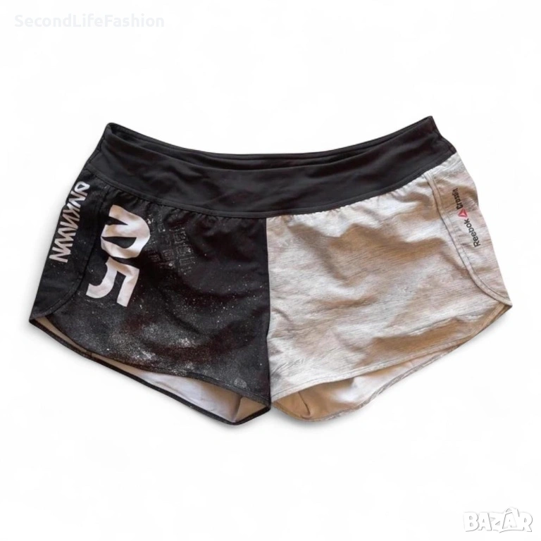 Дамски шорти за активна тренировка Reebok CrossFit, размер L, черни, снимка 1