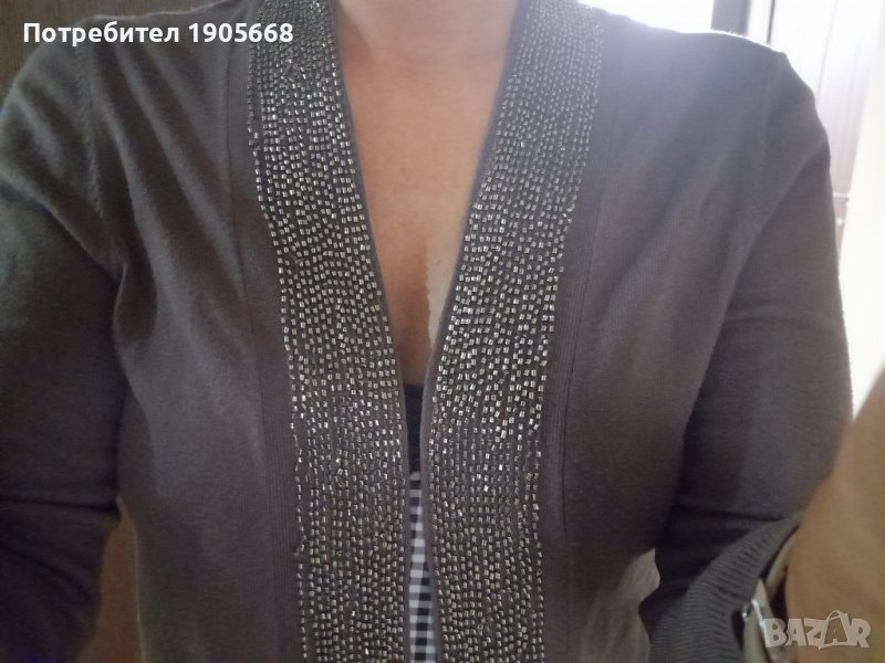 Жилетка/ болеро в цвят каки на ESPRIT  № М-Л, снимка 1