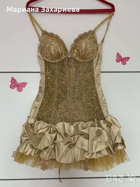 Продавам ефектна бутикова бална рокля , снимка 1